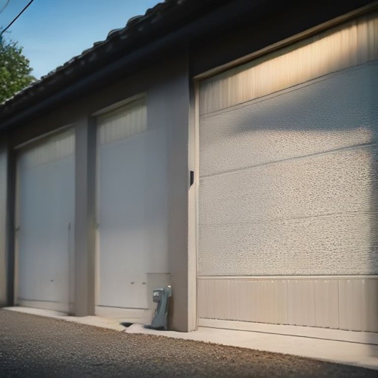 Dexter Hughes Garage Door's Repairs LLC — professional Garage Door Repair in Los Angeles, our branded team and work van — Garage Door Repair near me